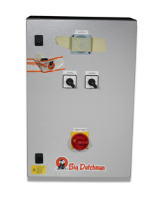 Control-box for 2cable winches 0,09kW 400V w/time clock f/ou